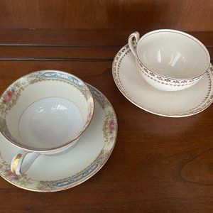 Rose china and Royal Semi porcelain cup&saucer